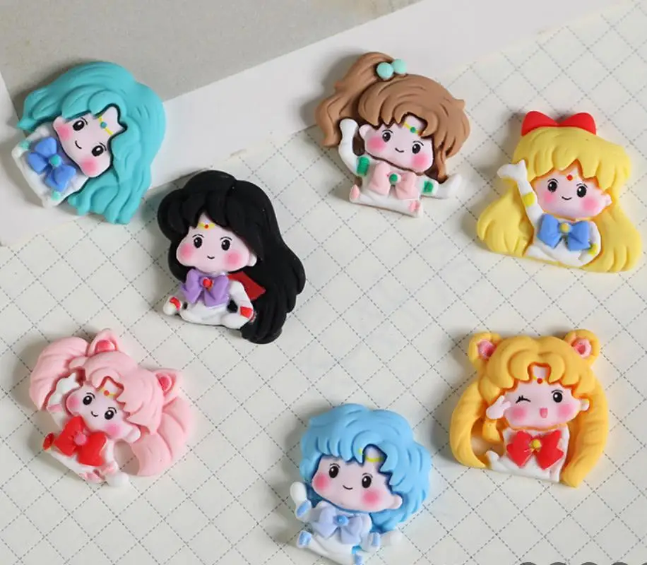 100pcs Kawaii Cartoon Princess Girl Flat Back Resin DIY Crafts Scrapbooking Cabochons Handmade Headwear Accessories
100pcs Kawaii Cartoon Princess Girl Flat Back Resin DIY Crafts Scrapbooking Cabochons Handmade Headwear Accessories
