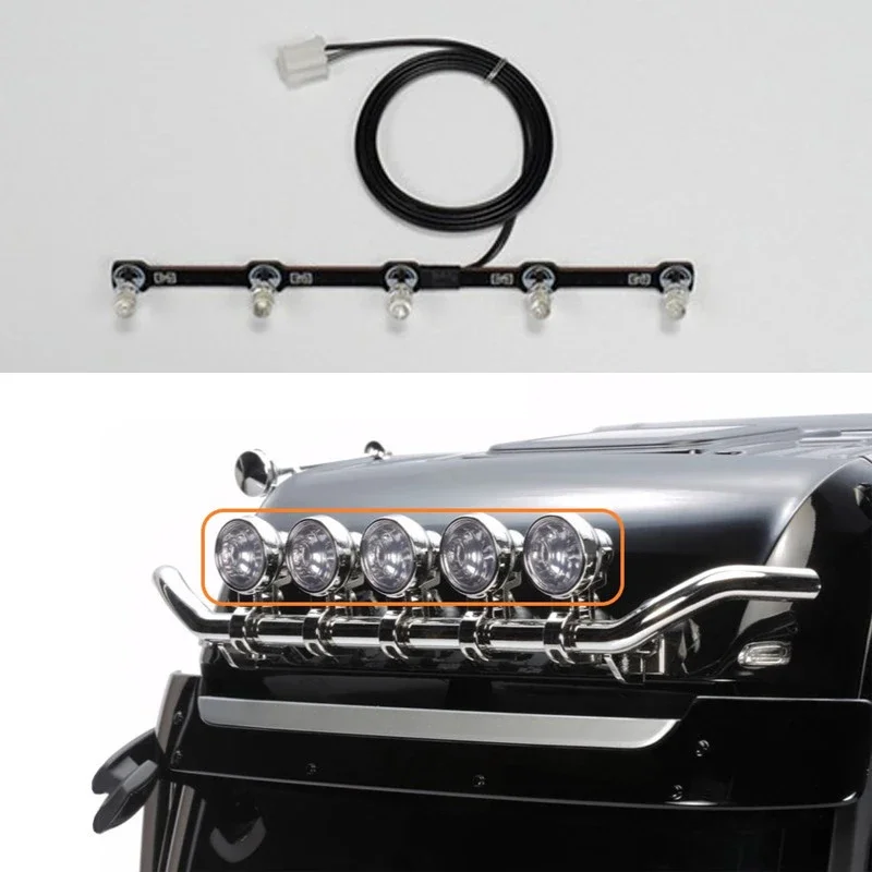 LED Roof Top Bottom Spotlight PCB Light Board for 1/14 Tamiya RC Truck Trailer Tipper Benz Actros 3363 56348 Car Diy Parts
LED Roof Top Bottom Spotlight PCB Light Board for 1/14 Tamiya RC Truck Trailer Tipper Benz Actros 3363 56348 Car Diy Parts