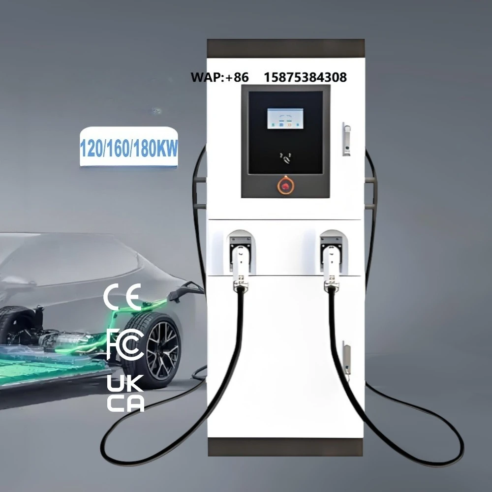 160KW 180KW 120kW Dc Ev Charging Station Dual CCS2 GBT 380V 3P Wide Voltage Floor-standing Fast Charger Commercial Smart
160KW 180KW 120kW Dc Ev Charging Station Dual CCS2 GBT 380V 3P Wide Voltage Floor-standing Fast Charger Commercial Smart