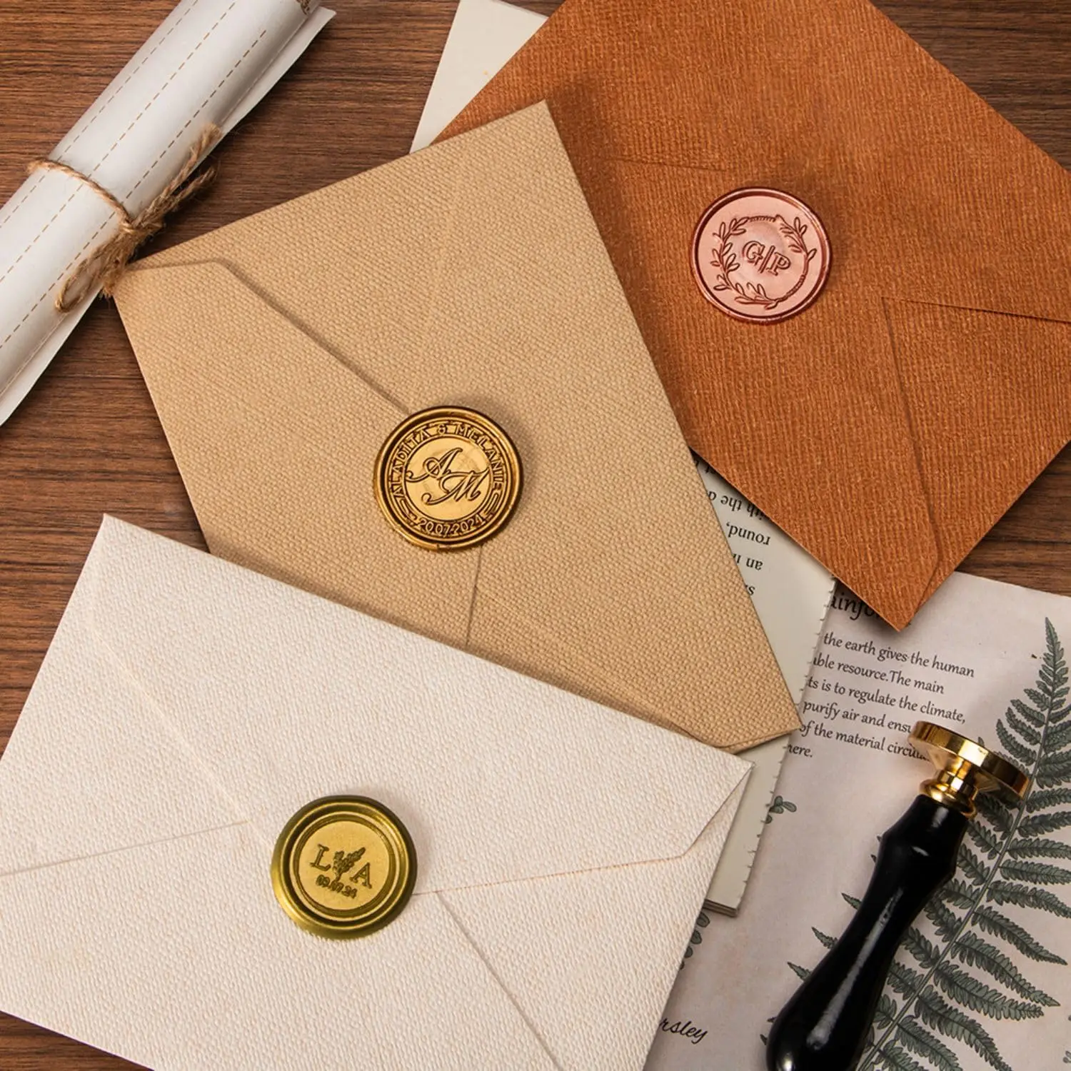 Custom Letter Wax Seal Stamp Kit , Custom Wax Seal Kit,custom Logo Wax Seal Stamp Kit for Wedding Invitation ,holiday Card
Custom Letter Wax Seal Stamp Kit , Custom Wax Seal Kit,custom Logo Wax Seal Stamp Kit for Wedding Invitation ,holiday Card