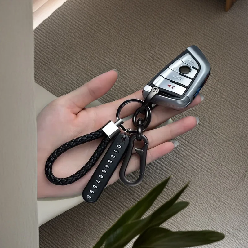 Never Lose Your Keys Again - Anti Loss Keychain with Phone Number Strip Car Keychain
Never Lose Your Keys Again - Anti Loss Keychain with Phone Number Strip Car Keychain