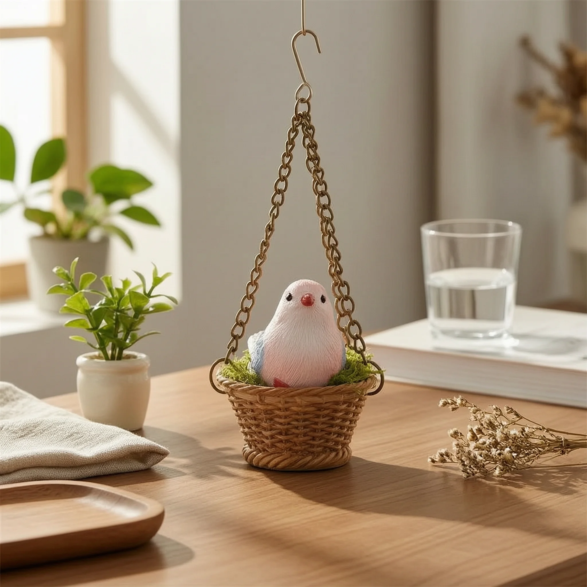 Mini Bird Nest Detailed Design 1:12 Dollhouse Bird Nest Display Decor Handmade Look for BJD Doll Owners, Model Room
Mini Bird Nest Detailed Design 1:12 Dollhouse Bird Nest Display Decor Handmade Look for BJD Doll Owners, Model Room