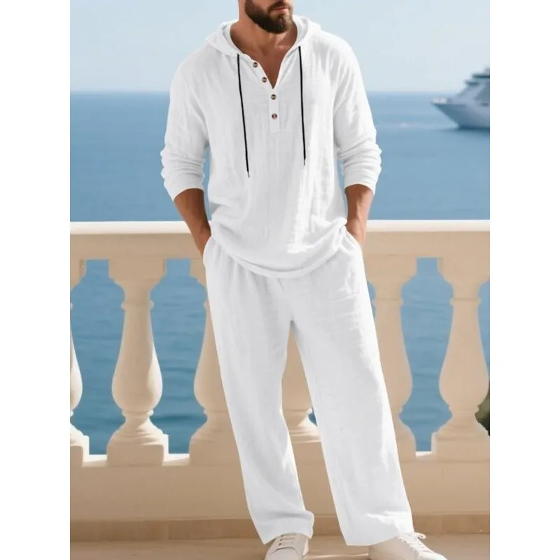 Men's Hooded Jumpsuit Fashionable All-in-One Suit with Hat Four Seasons Applicable Unbranded Men's Clothing Ensemble
Men's Hooded Jumpsuit Fashionable All-in-One Suit with Hat Four Seasons Applicable Unbranded Men's Clothing Ensemble