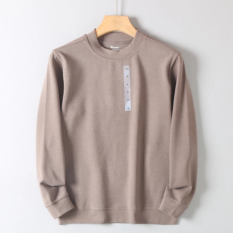 Men's Elastic Color Half High Collar Loose Long Sleeve Sweatshirt Double-sided Velvet Skin-friendly Warm Base Shirt
Men's Elastic Color Half High Collar Loose Long Sleeve Sweatshirt Double-sided Velvet Skin-friendly Warm Base Shirt