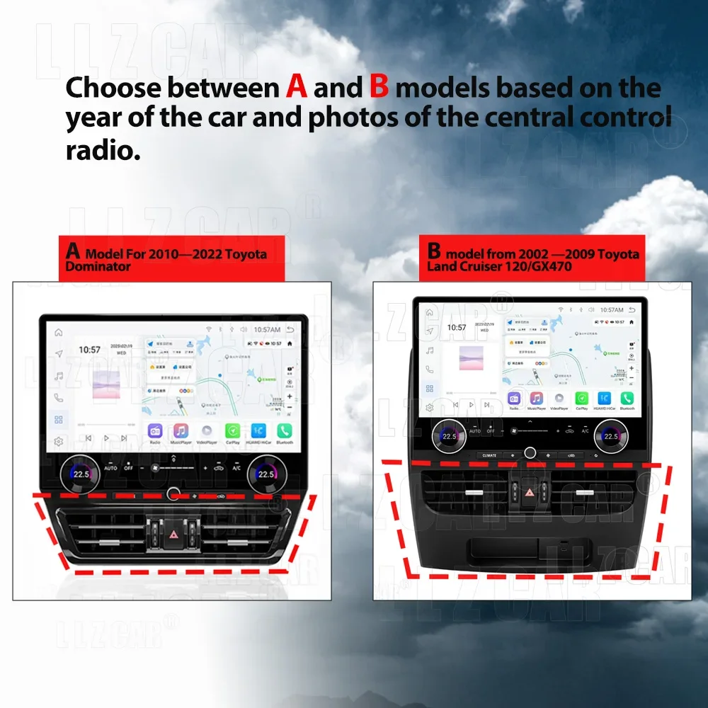 16,8-дюймовый автомобильный радиоприемник с сенсорным экраном Android 14 для Lexus GX470 и Toyota Prado 120 (2002-2009), CarPlay, GPS, видеоплеер, мультимедийная система HU
16,8-дюймовый автомобильный радиоприемник с сенсорным экраном Android 14 для Lexus GX470 и Toyota Prado 120 (2002-2009), CarPlay, GPS, видеоплеер, мультимедийная система HU
