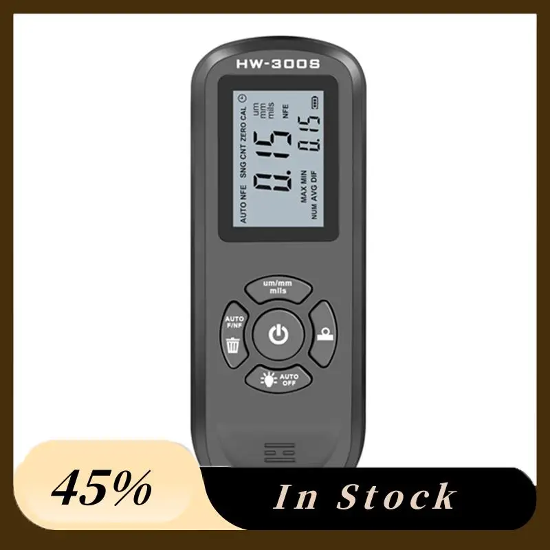 2025 Trenddigital Coating Thickness Gauge 0.01Mm/1Mil Black Thickness Meter With Screen LCD Display Calibration Function For Car
2025 Trenddigital Coating Thickness Gauge 0.01Mm/1Mil Black Thickness Meter With Screen LCD Display Calibration Function For Car