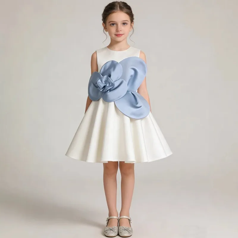 Fashion Big Flower Personalized Design Princess Vest Dress Girls Costume Set A4973 Summer New Girl's Dress
Fashion Big Flower Personalized Design Princess Vest Dress Girls Costume Set A4973 Summer New Girl's Dress