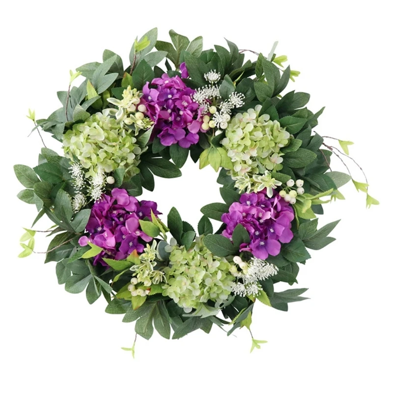 Hydrangea Wreath 22 Inch Artificial Flower Wreath for Door Wedding Decoration
Hydrangea Wreath 22 Inch Artificial Flower Wreath for Door Wedding Decoration