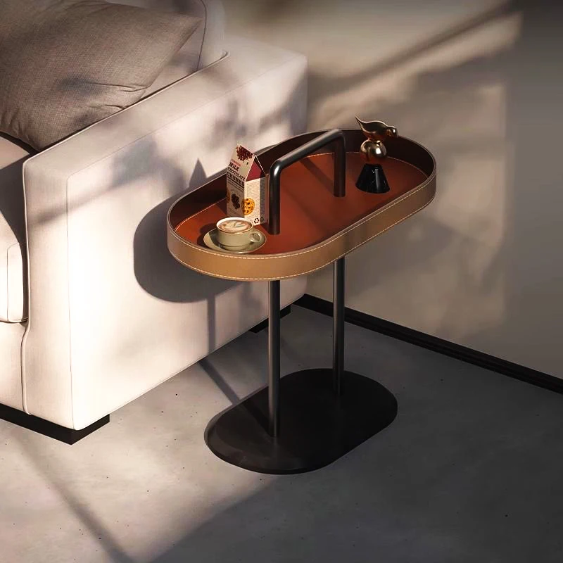 qo-Minimalism High Sense Saddle Leather Side Table Creative Designer Light Luxury Modern Oval Corner Table JKY-114^
qo-Minimalism High Sense Saddle Leather Side Table Creative Designer Light Luxury Modern Oval Corner Table JKY-114^