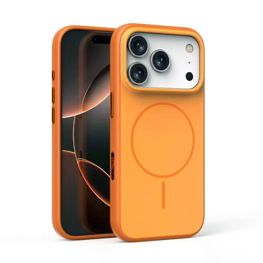 Double Color Original Matte Magsafe Case For iPhone 17Pro Max 17 16Pro 17Air Active Touch Camera Button Hybrid PC+TPU Hard Cover
Double Color Original Matte Magsafe Case For iPhone 17Pro Max 17 16Pro 17Air Active Touch Camera Button Hybrid PC+TPU Hard Cover