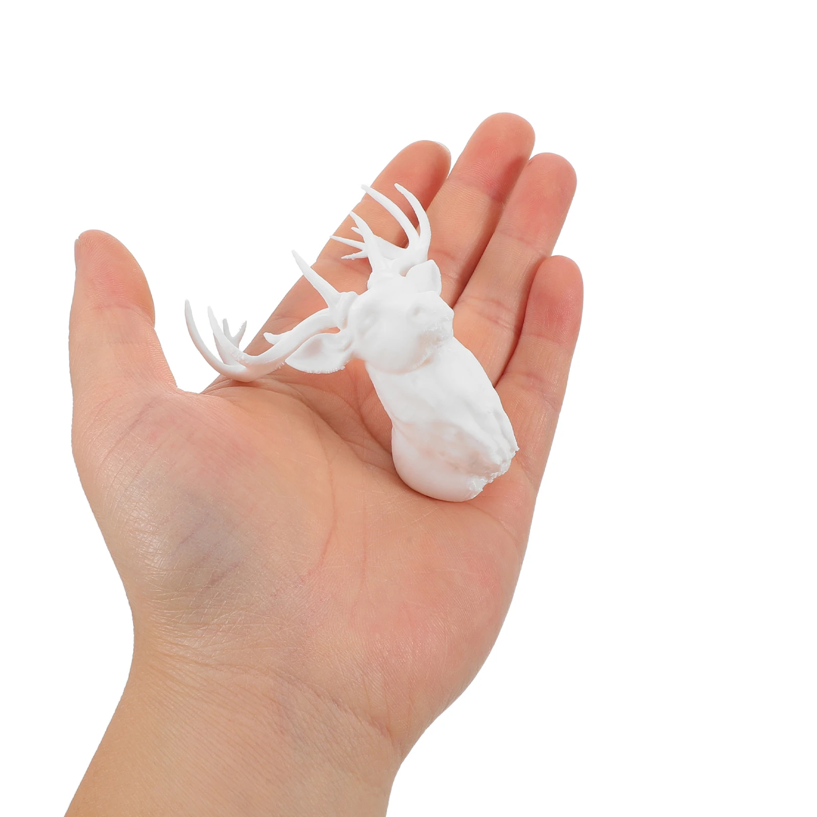 Mini Deer Head Wall Decor Boho Style Plastic Antlers Decorative Reindeer Wall Mount Sculpture Living Room Bedroom
Mini Deer Head Wall Decor Boho Style Plastic Antlers Decorative Reindeer Wall Mount Sculpture Living Room Bedroom