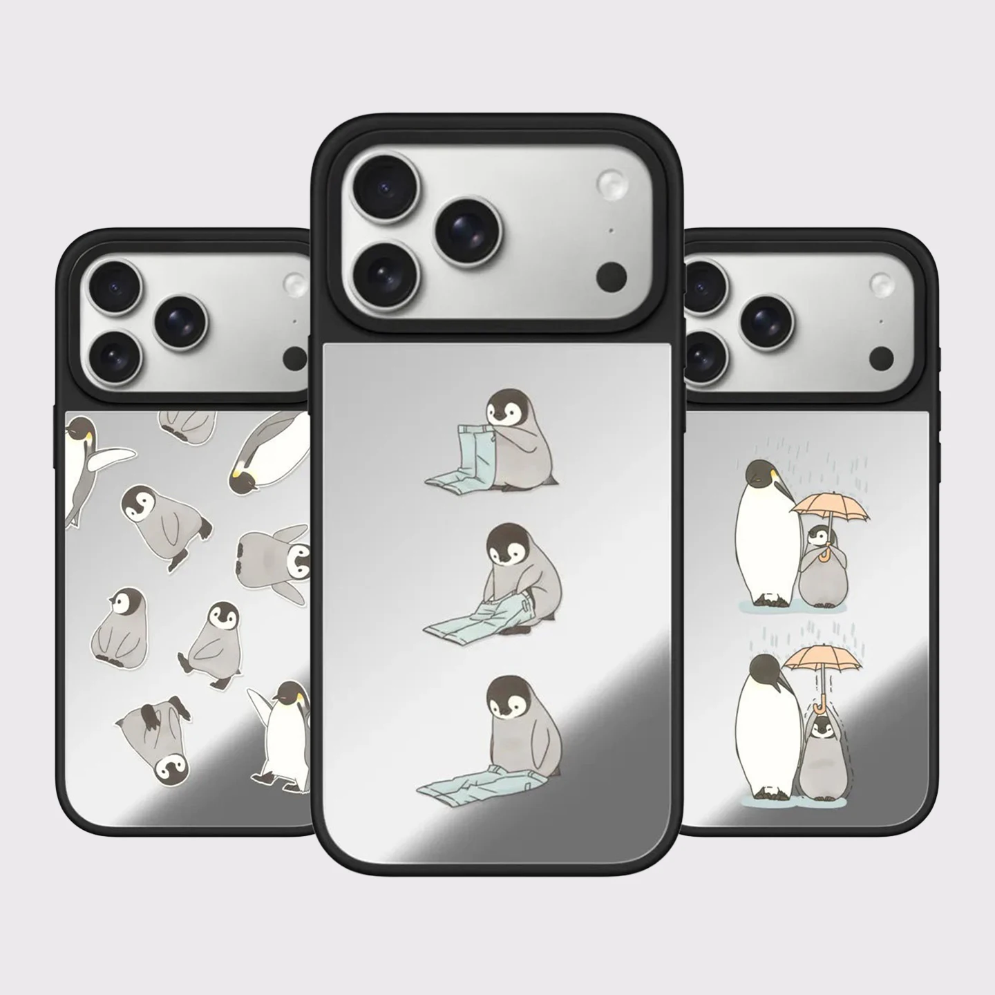 Penguin Life Cartoon Mirror Surface Magnetic Phone Case Cover for IPhone 12 13 14 15 16 17 Pro Max Case for IPhone 17 Air
Penguin Life Cartoon Mirror Surface Magnetic Phone Case Cover for IPhone 12 13 14 15 16 17 Pro Max Case for IPhone 17 Air