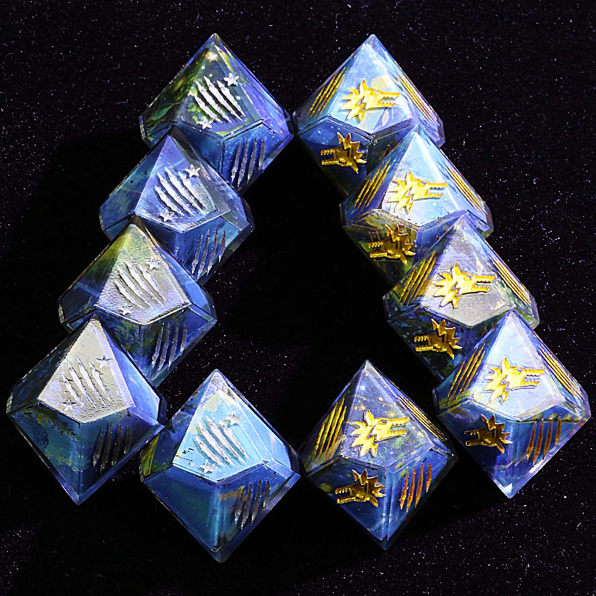15 Polyhedral Resin Dice Sets WtA WoD Mountain Starscape
15 Polyhedral Resin Dice Sets WtA WoD Mountain Starscape
