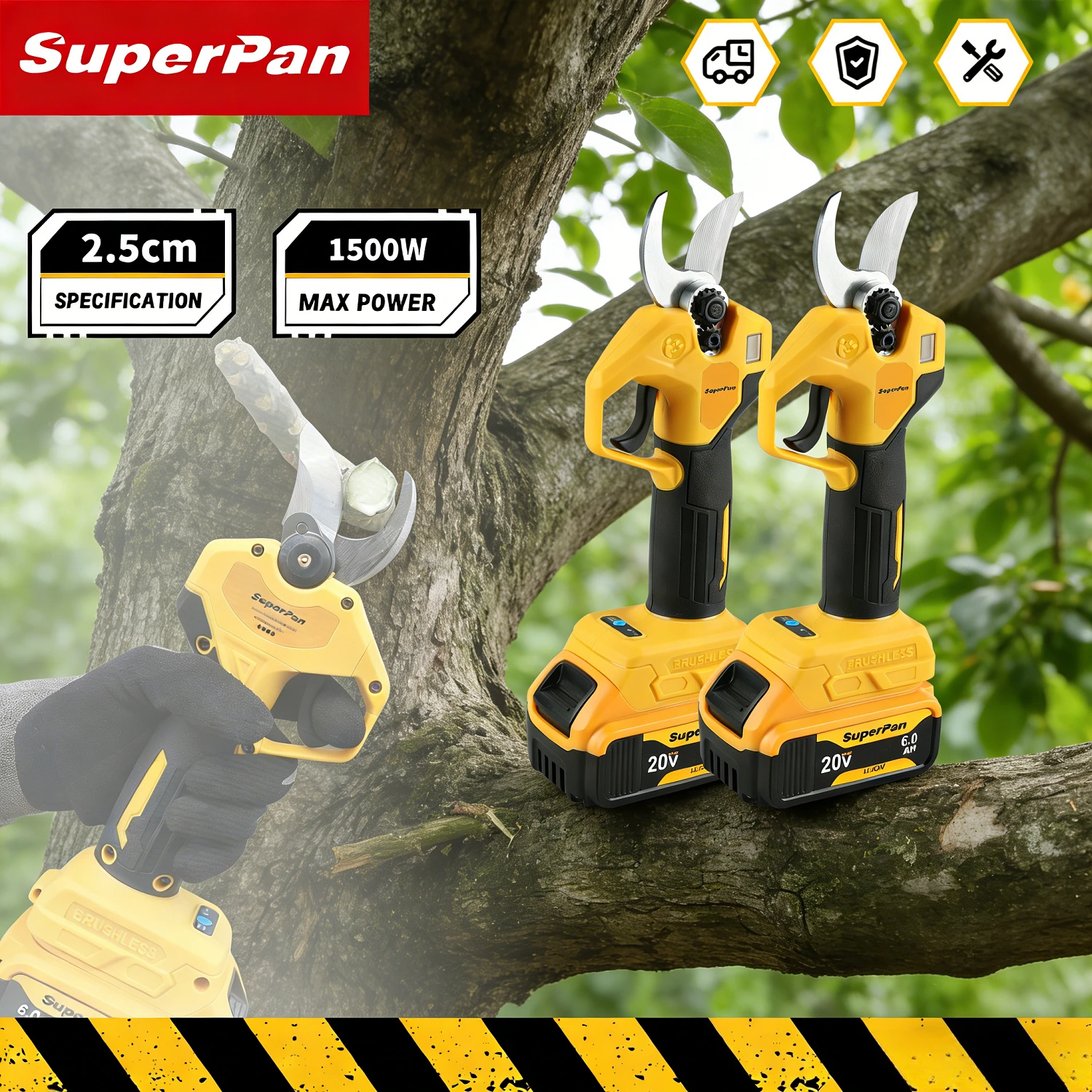 Электрические секаторы SuperPan Branch Trim SK5, 4 режима, 45 мм, 1500 Вт, бесщеточные, для тяжелых работ, для аккумулятора Dewalt 20V
Электрические секаторы SuperPan Branch Trim SK5, 4 режима, 45 мм, 1500 Вт, бесщеточные, для тяжелых работ, для аккумулятора Dewalt 20V