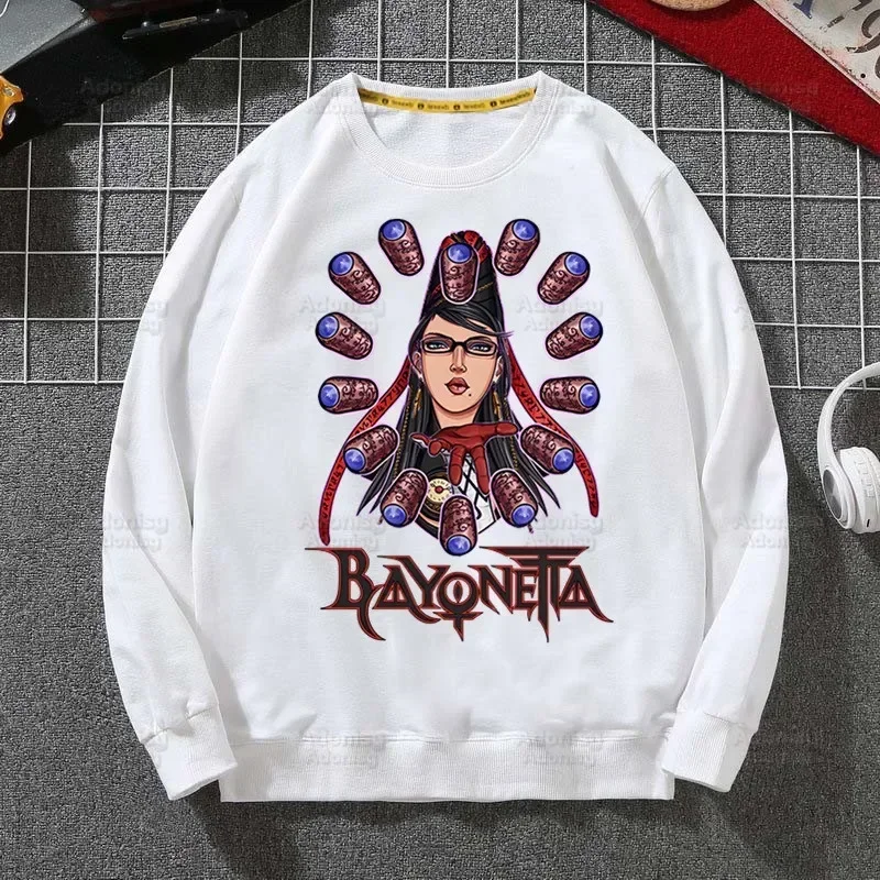 Game Bayonetta Men's Spring Autumn Male Casual Sweatshirts Men's White Color Sweatshirt Tops
Game Bayonetta Men's Spring Autumn Male Casual Sweatshirts Men's White Color Sweatshirt Tops