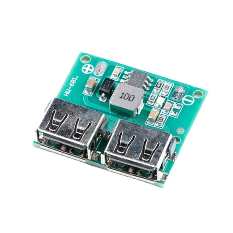 Dual USB output 9V/12V/24V to 5V 3A DC-DC Car Voltage Reduction and Stabilization Charging Module
Dual USB output 9V/12V/24V to 5V 3A DC-DC Car Voltage Reduction and Stabilization Charging Module