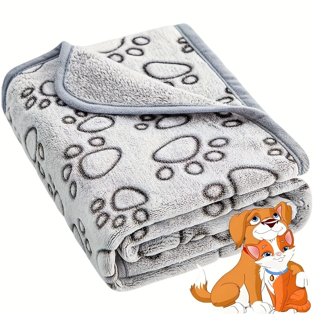 Tear-Resistant Soft Cozy 1pc Fleece Pet Blanket Machine Washable Warm Blanket for Small Medium Large Dogs Small Pets
Tear-Resistant Soft Cozy 1pc Fleece Pet Blanket Machine Washable Warm Blanket for Small Medium Large Dogs Small Pets