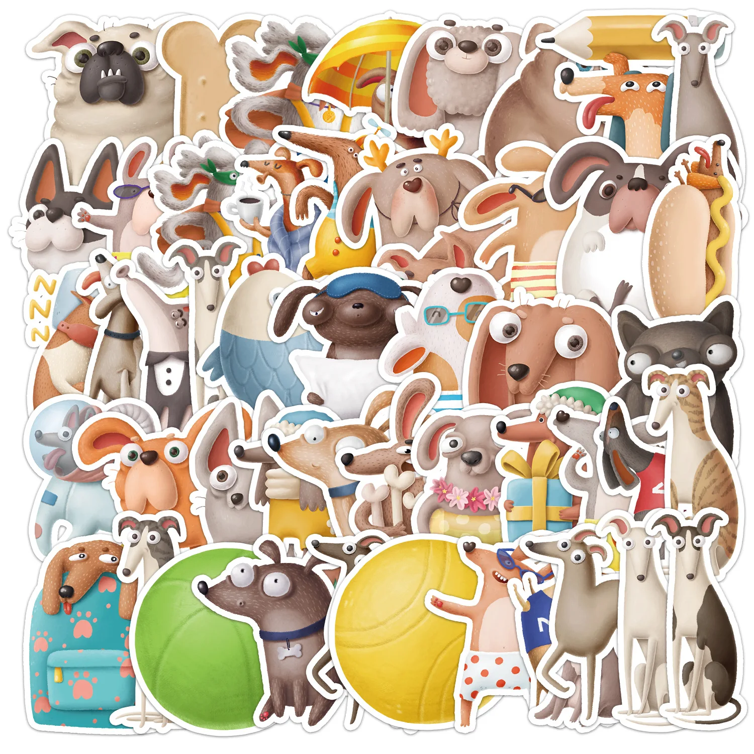 50Pcs 3D Funny Dog Series Graffiti Stickers Suitable for Laptop Helmets Desktop Decoration DIY Stickers Toys Wholesale
50Pcs 3D Funny Dog Series Graffiti Stickers Suitable for Laptop Helmets Desktop Decoration DIY Stickers Toys Wholesale