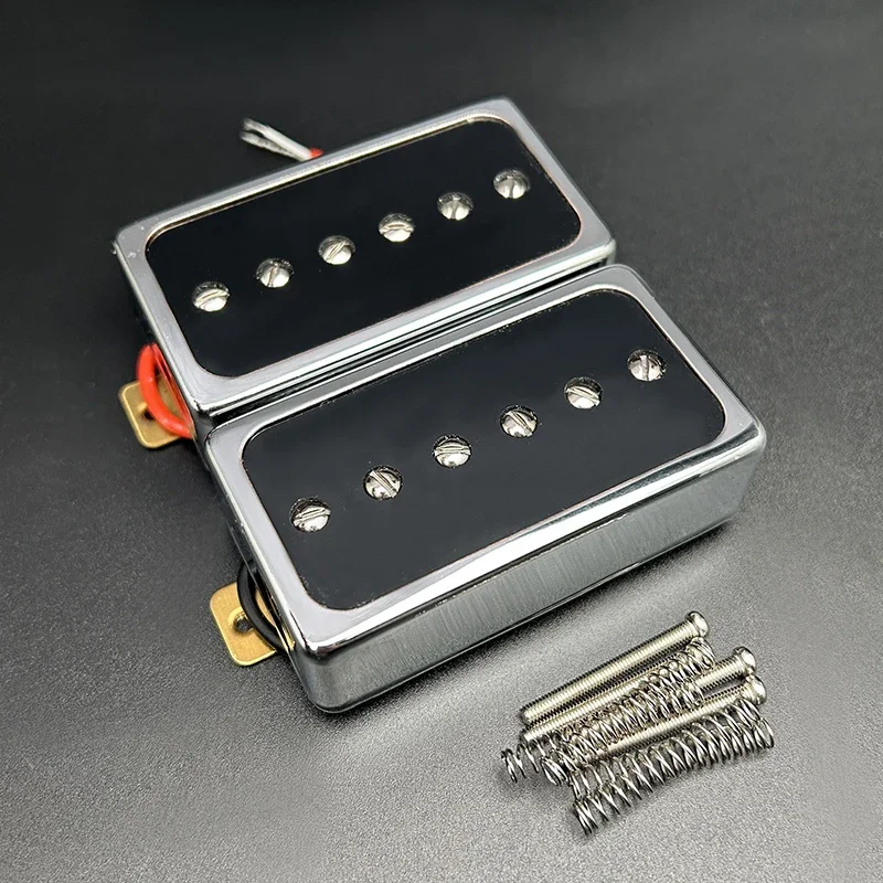 P90 Style Electric Guitar Pickup Humbucker Size Single Coil Pickup Neck and Bridge Guitar Parts and Accessories Chrome/Gold
P90 Style Electric Guitar Pickup Humbucker Size Single Coil Pickup Neck and Bridge Guitar Parts and Accessories Chrome/Gold