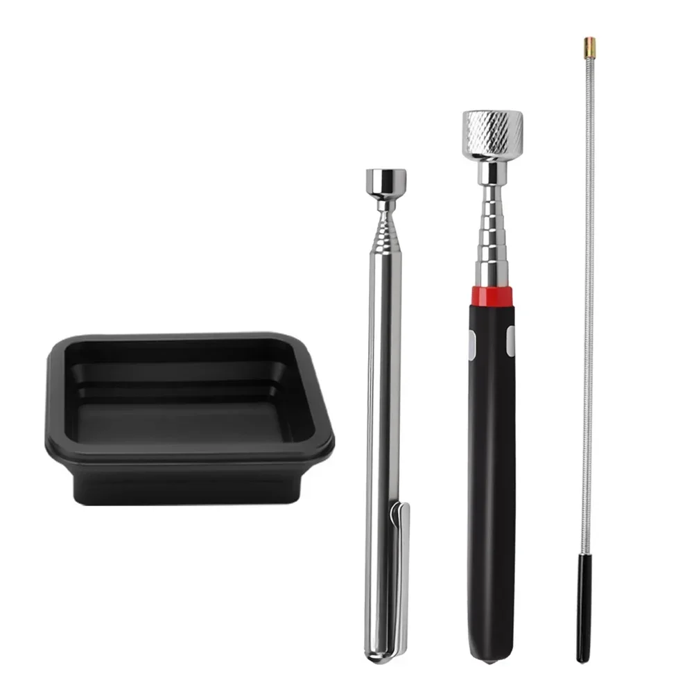 4-Piece Telescopic Magnetic Pickup Tool Set Nanos Kit With Magnetic Chucks, Flexible And Strong Magnetic Pickup Tools
4-Piece Telescopic Magnetic Pickup Tool Set Nanos Kit With Magnetic Chucks, Flexible And Strong Magnetic Pickup Tools