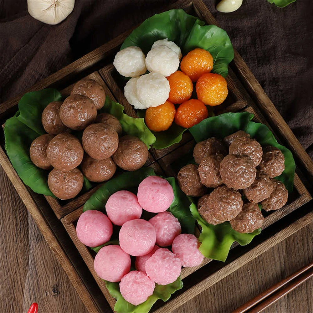meat balls model artificial food display props Kitchen hotel restaurant store shop decor fake simulation beef shrimp fish balls
meat balls model artificial food display props Kitchen hotel restaurant store shop decor fake simulation beef shrimp fish balls