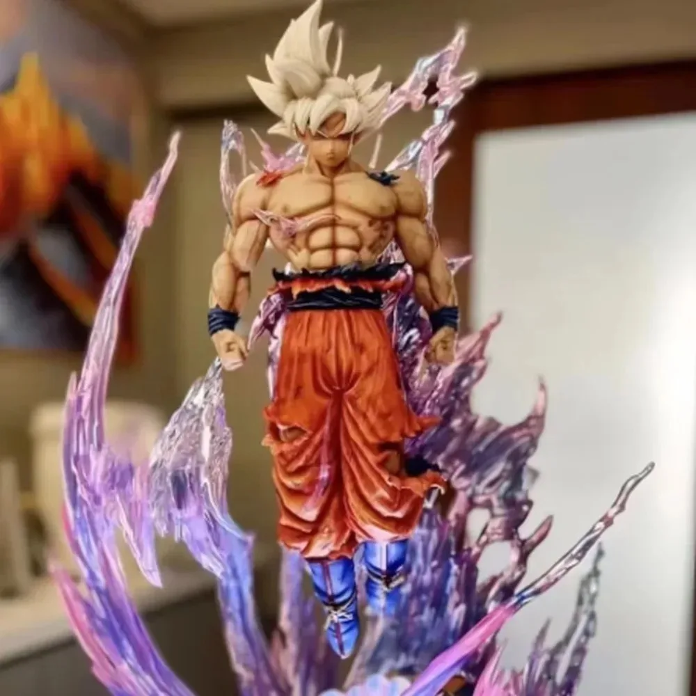 25 cm Anime Dragon Ball Figure with Light, Ultra Instinct, Saiyan Son Goku, PVC Sculpture, Decorative Doll, Collectible Model
25 cm Anime Dragon Ball Figure with Light, Ultra Instinct, Saiyan Son Goku, PVC Sculpture, Decorative Doll, Collectible Model