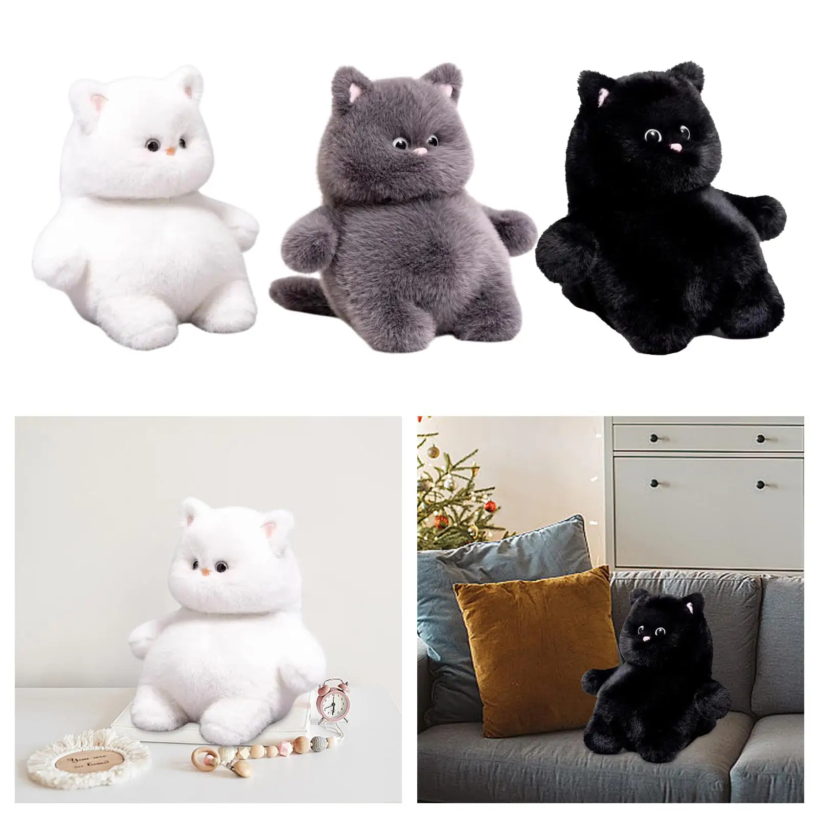 Плюшевая игрушка-кошка, милая, креативная, мягкая, подарок на день рождения, кукла, подушка для праздника, дивана, спальни, гостиной, домашний декор
Плюшевая игрушка-кошка, милая, креативная, мягкая, подарок на день рождения, кукла, подушка для праздника, дивана, спальни, гостиной, домашний декор