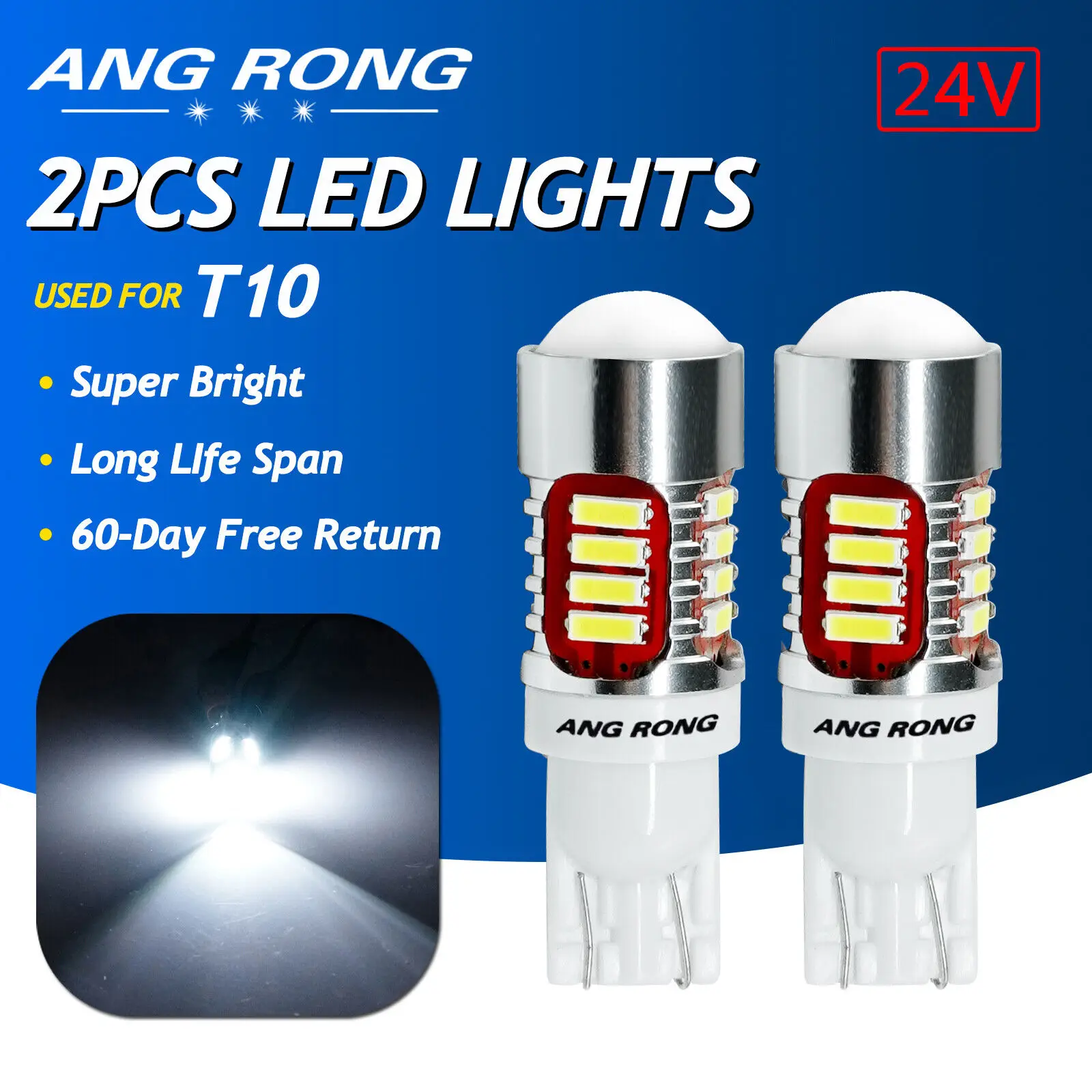 2x белые 24 В 501 W5W T10 20 SMD 4014 светодиодные боковые фонари без крышки HGV грузовик
2x белые 24 В 501 W5W T10 20 SMD 4014 светодиодные боковые фонари без крышки HGV грузовик