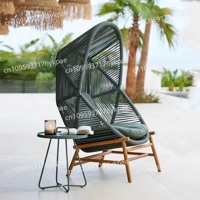 Outdoor Rattan Bird's Nest Swing Chair, Single Hanging Basket Lounge Chair, Courtyard Garden Villa Hotel Leisure Furniture
Outdoor Rattan Bird's Nest Swing Chair, Single Hanging Basket Lounge Chair, Courtyard Garden Villa Hotel Leisure Furniture