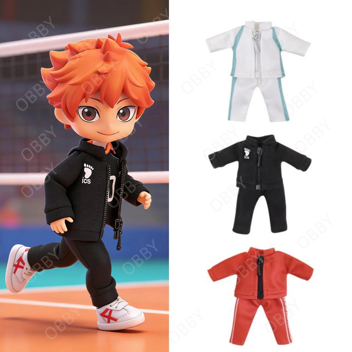 For Obitsu 11 Doll Haikyuu!! Volleyball Boys Sports Suit For OB11 Gsc 1/12 Body BJD Doll Doll Outfit Clothes
For Obitsu 11 Doll Haikyuu!! Volleyball Boys Sports Suit For OB11 Gsc 1/12 Body BJD Doll Doll Outfit Clothes
