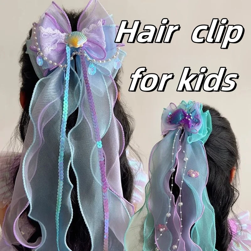1/4pcs Colorful Starfish Shell Mesh Colorful Bow Hair Clip for Kids Sweet Duckbill Clip Cute Fashion Girl Side Clip Hairpin
1/4pcs Colorful Starfish Shell Mesh Colorful Bow Hair Clip for Kids Sweet Duckbill Clip Cute Fashion Girl Side Clip Hairpin