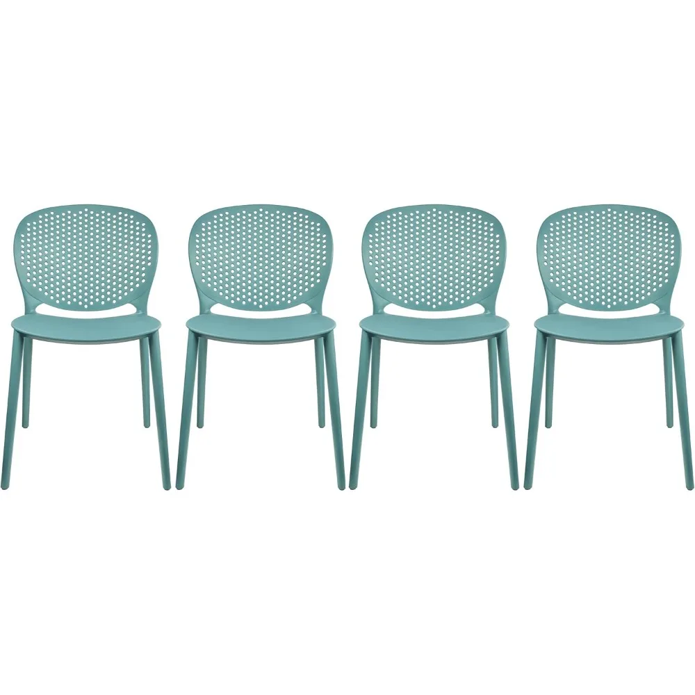 Set of 4 Modern Pool Patio Chairs, Stackable Dining Side Chairs for Indoor Outdoor Kitchen Living Room Restaurant,
Set of 4 Modern Pool Patio Chairs, Stackable Dining Side Chairs for Indoor Outdoor Kitchen Living Room Restaurant,