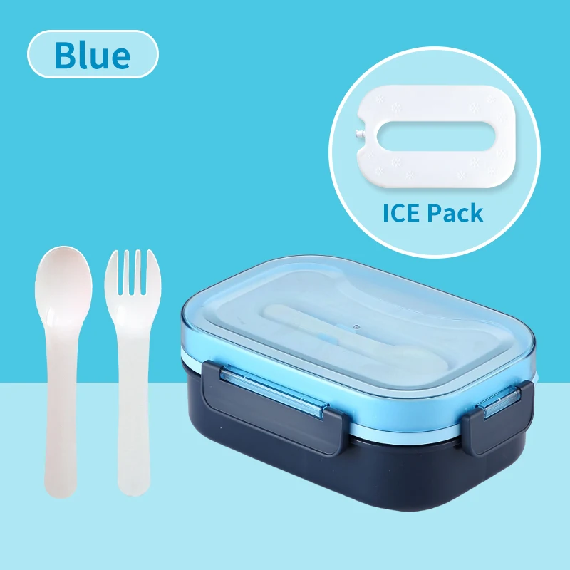 Ланч-бокс ICE Pack Bento Box с отделением для соуса, герметичный контейнер для салата, с вилкой и ложкой, для детей, школы, офиса, пикника
Ланч-бокс ICE Pack Bento Box с отделением для соуса, герметичный контейнер для салата, с вилкой и ложкой, для детей, школы, офиса, пикника