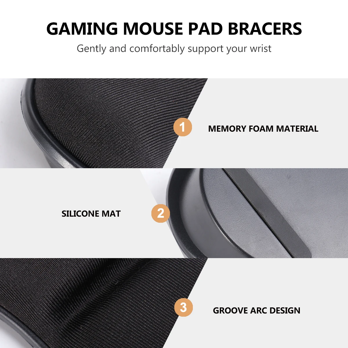 1pcs Memory Mouse Foam Hands Wrist Rest Ergonomic Hand Pillow For Office Mouse Wrist Rest Pad Gaming Computer Accessories Black
1pcs Memory Mouse Foam Hands Wrist Rest Ergonomic Hand Pillow For Office Mouse Wrist Rest Pad Gaming Computer Accessories Black