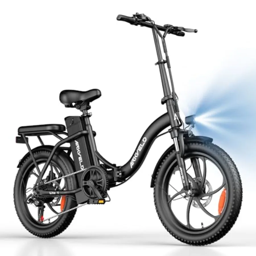 Folding electric bike for adults and teens, aluminum alloy frame, black, 1200W/1500W peak power, 25 MPH max speed, 48V 10Ah bat
Folding electric bike for adults and teens, aluminum alloy frame, black, 1200W/1500W peak power, 25 MPH max speed, 48V 10Ah bat