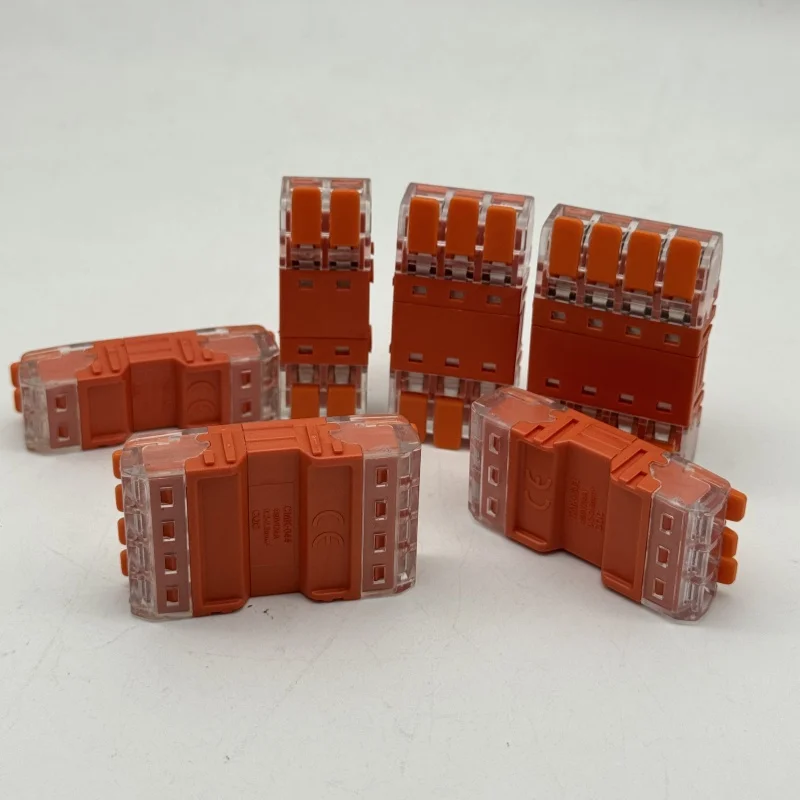 50PCS CMK 64 Quick Lever Wire Connectors 2/3/4 In and 2/3/4 Out for Compact Plug Male Female Terminals Universal Blocks
50PCS CMK 64 Quick Lever Wire Connectors 2/3/4 In and 2/3/4 Out for Compact Plug Male Female Terminals Universal Blocks