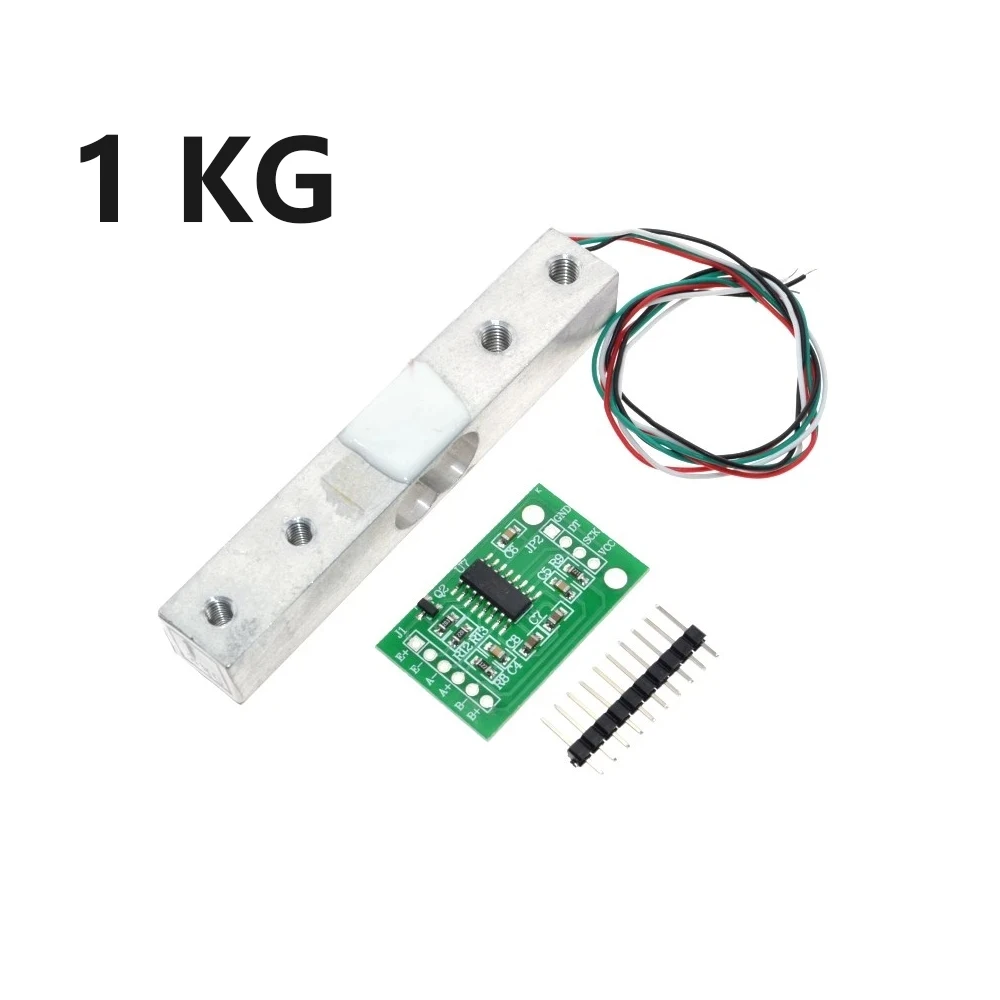 1KG Digital Load Cell Weight Sensor Portable Electronic Kitchen Scale + HX711 Weighing Sensors Ad Module
1KG Digital Load Cell Weight Sensor Portable Electronic Kitchen Scale + HX711 Weighing Sensors Ad Module