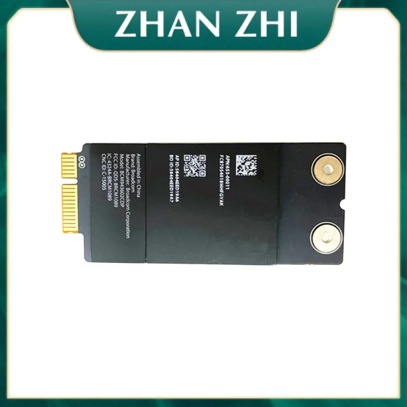 Для IMac 27 дюймов A1418 A1419 BCM 943602 CDP 4.1 4.2 Беспроводная сетевая карта для ноутбука Bluetooth WiFi Bluetooth Bluetooth Карта аэропорта
Для IMac 27 дюймов A1418 A1419 BCM 943602 CDP 4.1 4.2 Беспроводная сетевая карта для ноутбука Bluetooth WiFi Bluetooth Bluetooth Карта аэропорта
