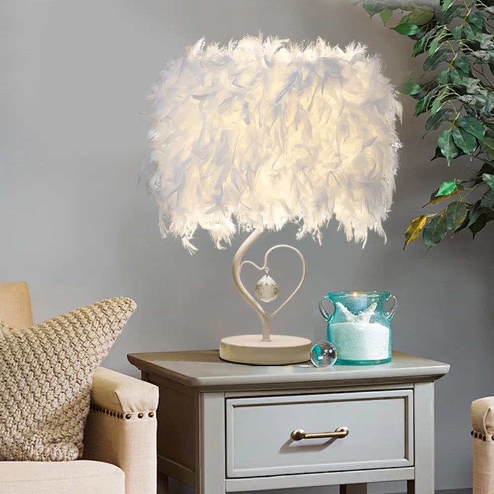Nordic Bedroom Feather Table Lamp Cozy and Romantic Instagram Light Creative Decoration Bar Restaurant Bedside Feather
Nordic Bedroom Feather Table Lamp Cozy and Romantic Instagram Light Creative Decoration Bar Restaurant Bedside Feather
