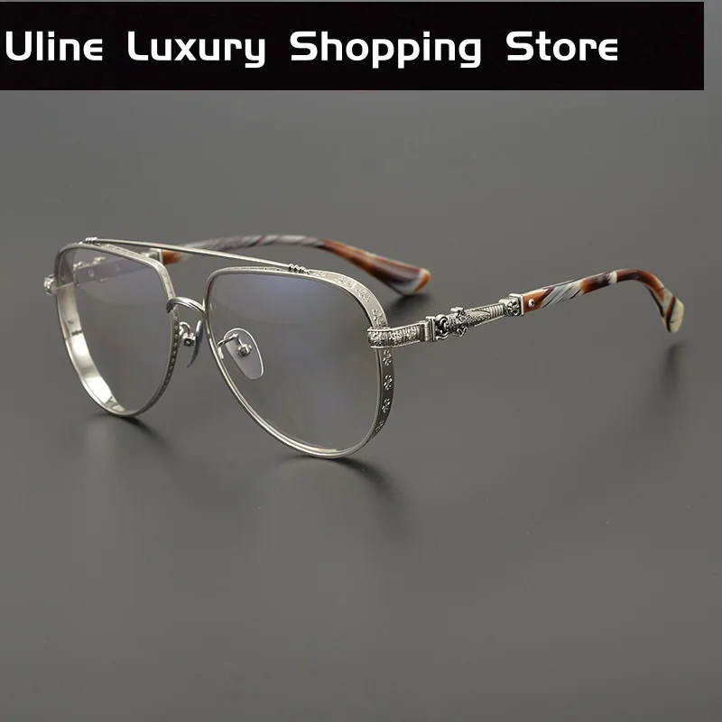 Frame Women Prescription Glasses Retro Designer Luxury Brand Fashion Men Alloy Myopia Reading Eyeglasses Prescription Eyewear
Frame Women Prescription Glasses Retro Designer Luxury Brand Fashion Men Alloy Myopia Reading Eyeglasses Prescription Eyewear