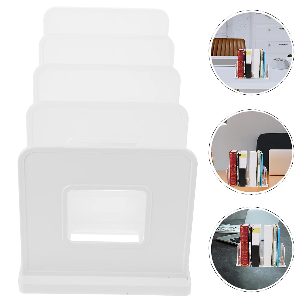 2pcs Plastic Desk Organizer Book Stand Magazine Rack Divider Holder Modern Desktop Organizer For Office Classroom Spacesaving
2pcs Plastic Desk Organizer Book Stand Magazine Rack Divider Holder Modern Desktop Organizer For Office Classroom Spacesaving