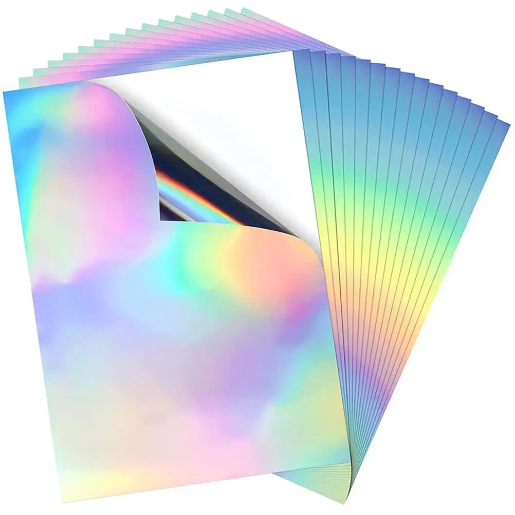 Sticker Holographic Self-adhesive Paper A4 Printing Stickers Colorful Fantasy Aluminum Foil Cardboard
Sticker Holographic Self-adhesive Paper A4 Printing Stickers Colorful Fantasy Aluminum Foil Cardboard