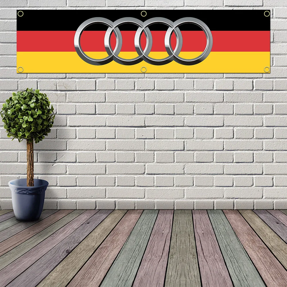 60X240cm A-audis RS Banner Flag Polyester Printed Garage Wall Art Outdoor Decorations Tapestry With Brass Grommets
60X240cm A-audis RS Banner Flag Polyester Printed Garage Wall Art Outdoor Decorations Tapestry With Brass Grommets