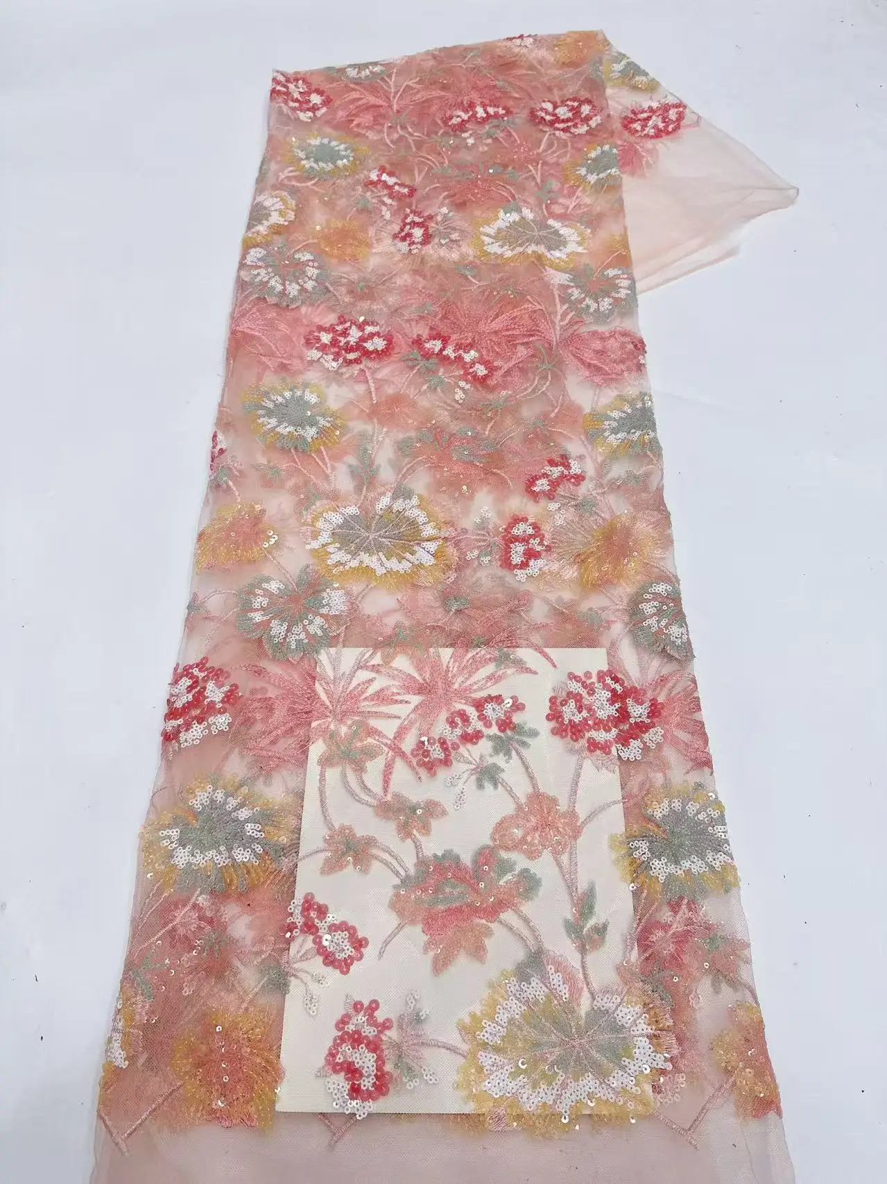 New Design Luxury 2026 High Quality Beaded Sequence Lace Design African Sequins Fabric Beaded for Wedding Party Dress Materials
New Design Luxury 2026 High Quality Beaded Sequence Lace Design African Sequins Fabric Beaded for Wedding Party Dress Materials