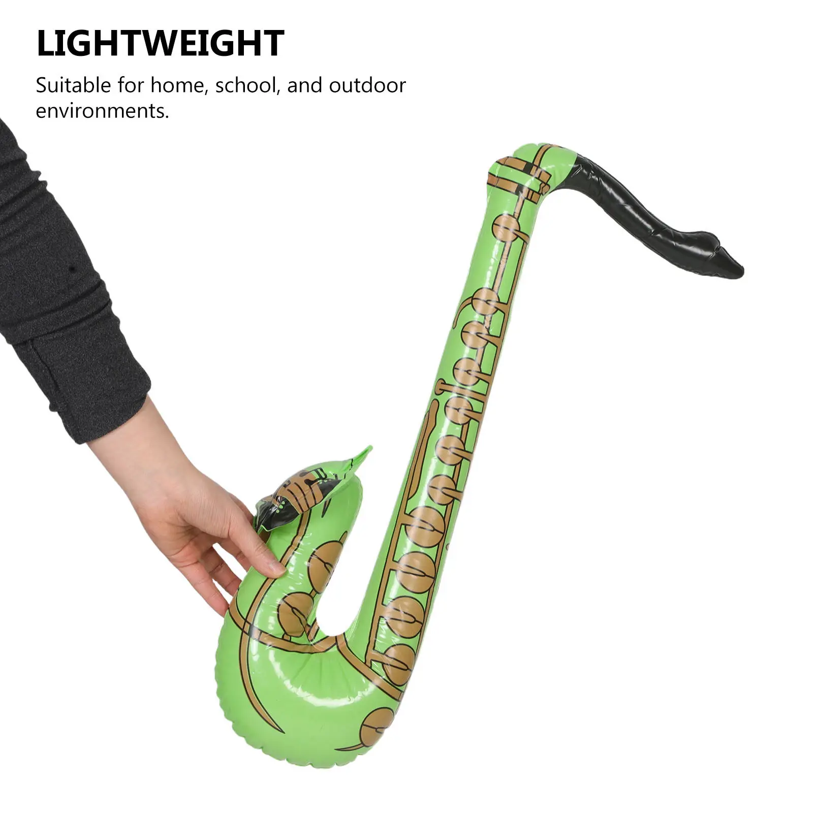 12Pcs Inflatable Musical Instruments Kids Fun Party Props for Children Home School Outdoor Play PVC Inflatable Saxophone
12Pcs Inflatable Musical Instruments Kids Fun Party Props for Children Home School Outdoor Play PVC Inflatable Saxophone