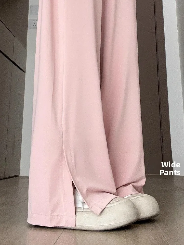 plus Size Casual High Waist Loose Thin Women's Summer Spring Wide Leg Pants Anti-Uv Split Comfortable Drapey Straight Leg Tro...
plus Size Casual High Waist Loose Thin Women's Summer Spring Wide Leg Pants Anti-Uv Split Comfortable Drapey Straight Leg Tro...