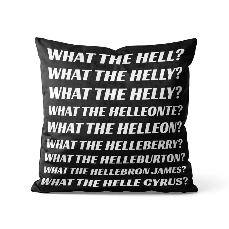 Gaslight Gatekeep Girlboss What The Hell What The Helly Funny Meme Throw Pillow Covers Cushion Cases Pillowcases 45cm x 45cm
Gaslight Gatekeep Girlboss What The Hell What The Helly Funny Meme Throw Pillow Covers Cushion Cases Pillowcases 45cm x 45cm