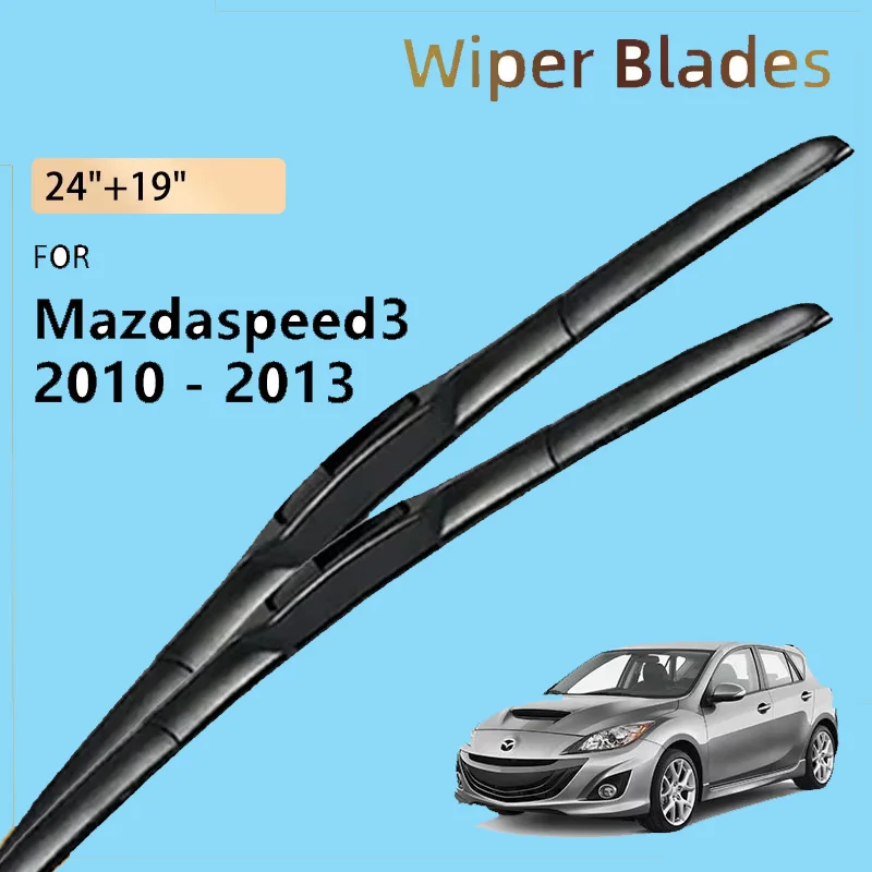 For Mazda Mazdaspeed3 BL 2010 - 2013 2012 2011 Accessories Car Front Wiper Blades Windshield Windscreen Window Brushes 24"+19"
For Mazda Mazdaspeed3 BL 2010 - 2013 2012 2011 Accessories Car Front Wiper Blades Windshield Windscreen Window Brushes 24"+19"