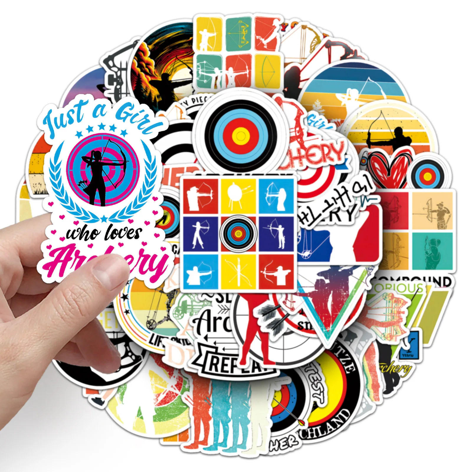10/50PCS Archery Cartoon Stickers Sports Graffiti Contest DIY Decoration Kids Toys Suitcase Fridge Laptop Guitar Bike Sticker
10/50PCS Archery Cartoon Stickers Sports Graffiti Contest DIY Decoration Kids Toys Suitcase Fridge Laptop Guitar Bike Sticker
