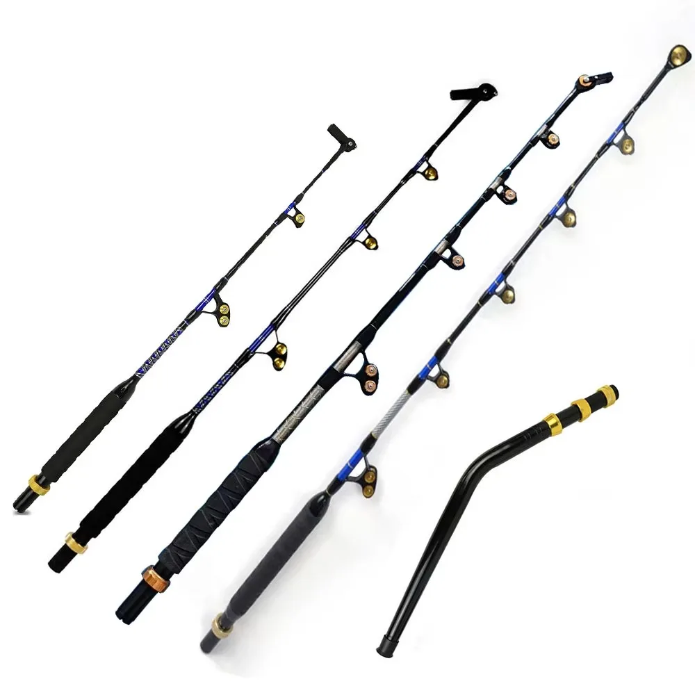 Tuna Boat Fishing Trolling Rod Saltwater Deep Sea Big Game Fishing 80lb 100lb 130lb Swivel Tip Tuna Rod Butt Bent Trolling Rod
Tuna Boat Fishing Trolling Rod Saltwater Deep Sea Big Game Fishing 80lb 100lb 130lb Swivel Tip Tuna Rod Butt Bent Trolling Rod